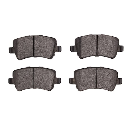 DYNAMIC FRICTION CO 5000 Advanced Brake Pads - Low Metallic, Long Pad Wear,  1551-1307-10